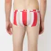 Striped swim briefs