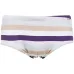 Striped swim briefs