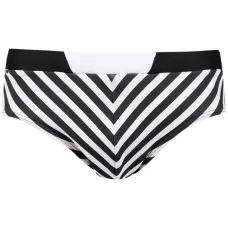 Striped swim briefs