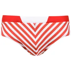 Striped swim briefs