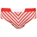 Striped swim briefs