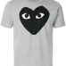 Heart print T-shirt