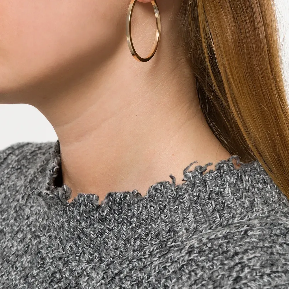 Круглые серьги