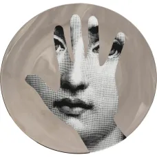 Настенная тарелка T&V с принтом