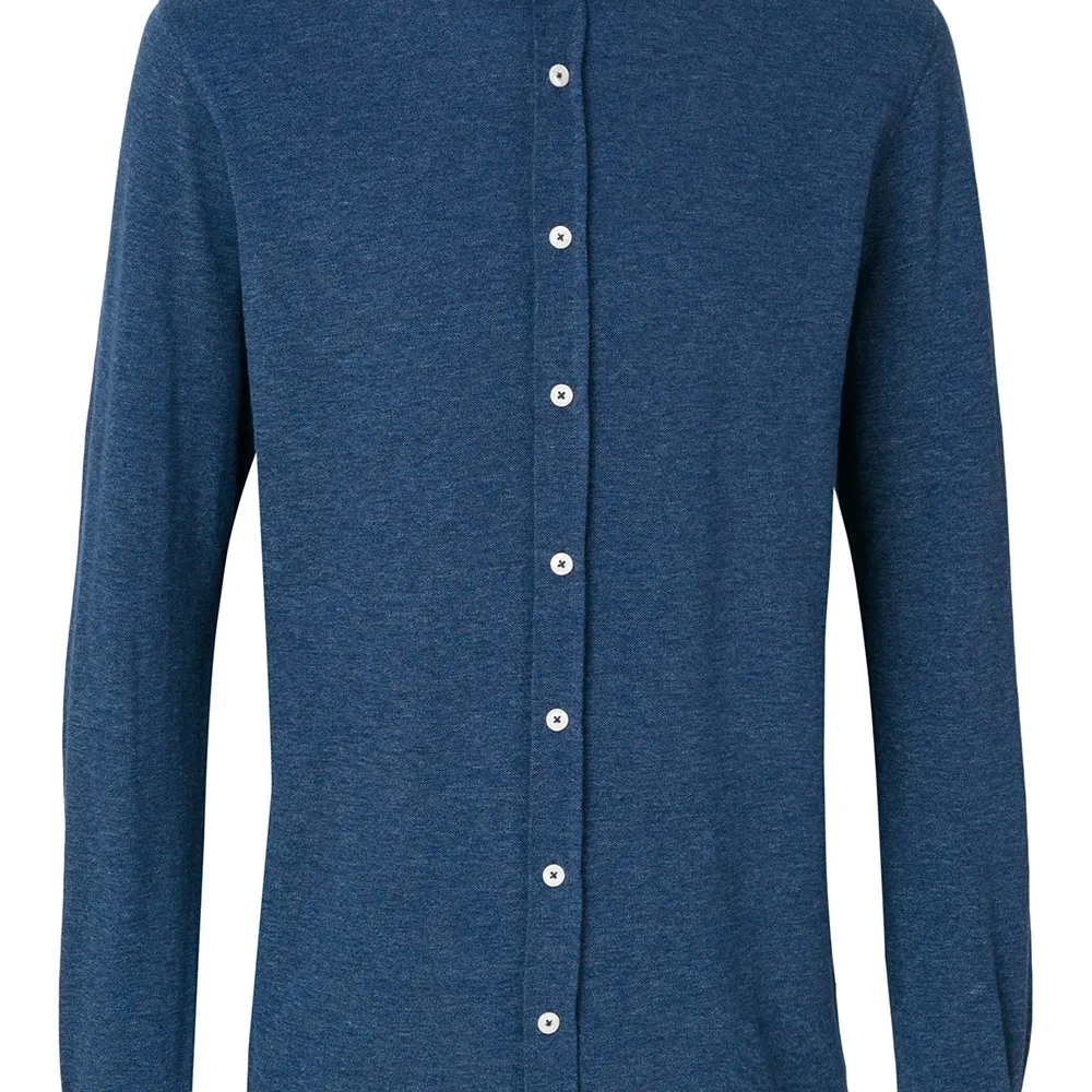 Рубашка-поло с длинными рукавами