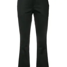 Укороченные расклешенные брюки Укороченные расклешенные брюки