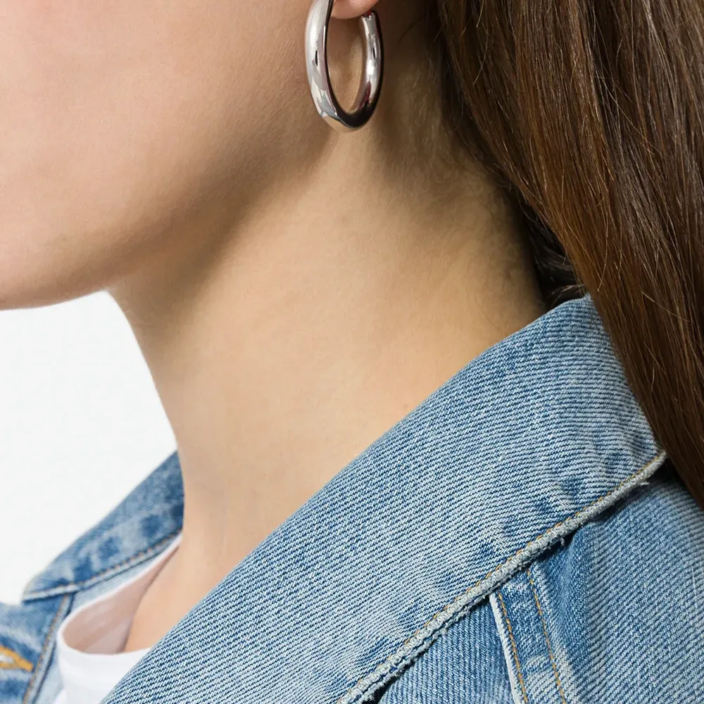 Серьга-кольцо Ruby 35