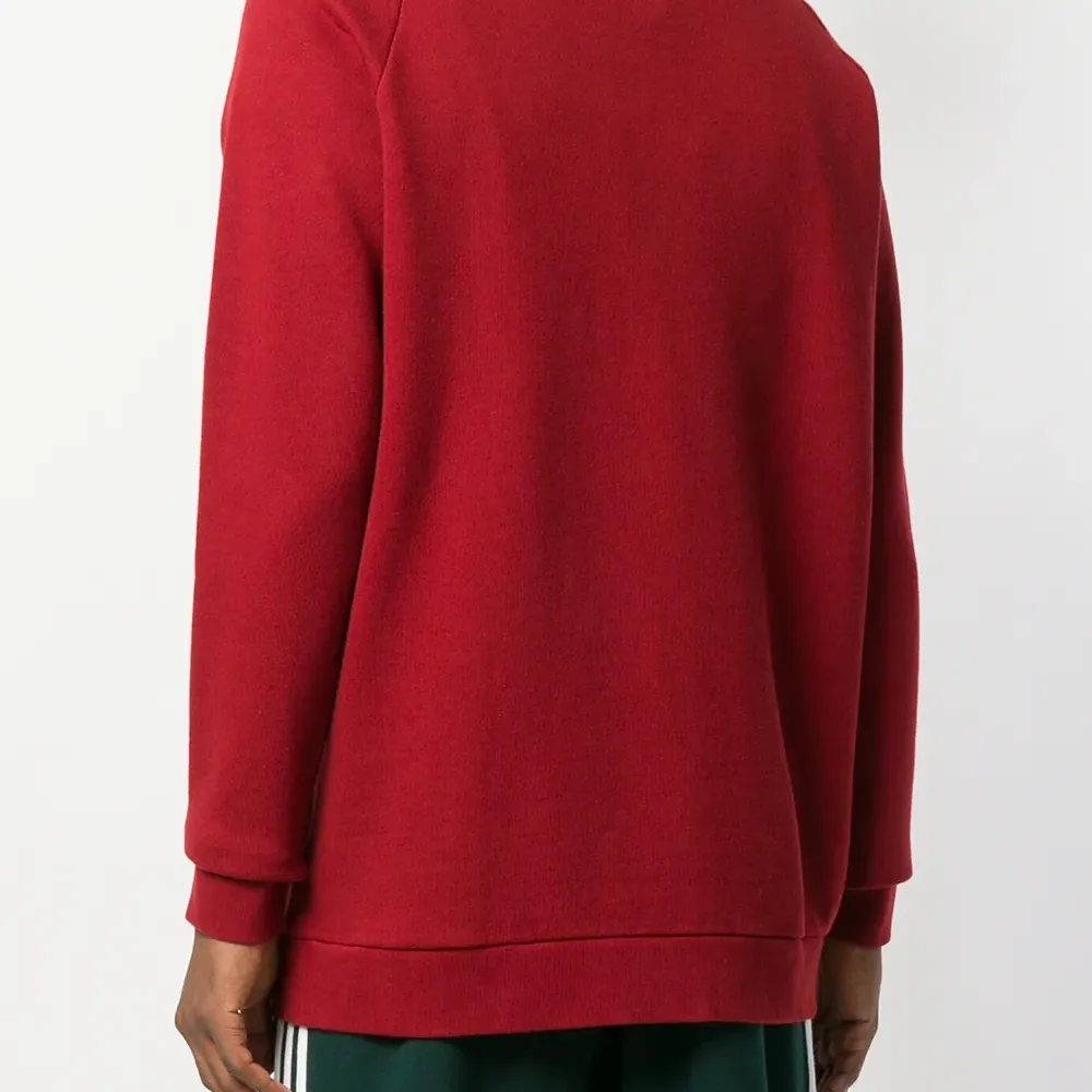 Толстовка с круглым вырезом и логотипом