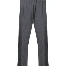 Брюки в клетку гингем в тон