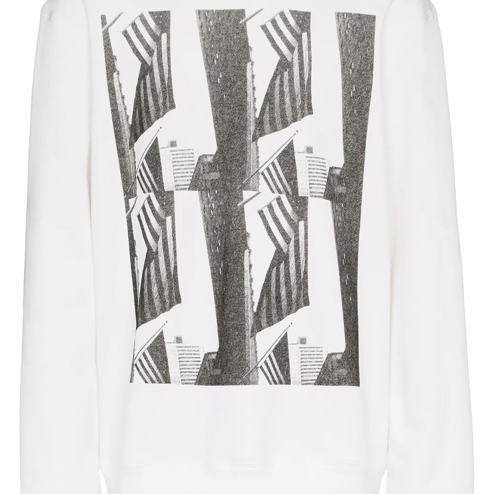 Топ 'Andy Warhol' с длинными рукавами и принтом