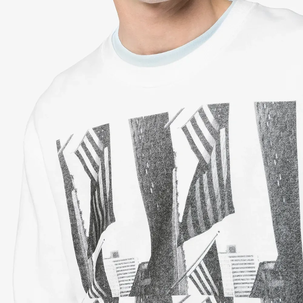 Топ 'Andy Warhol' с длинными рукавами и принтом