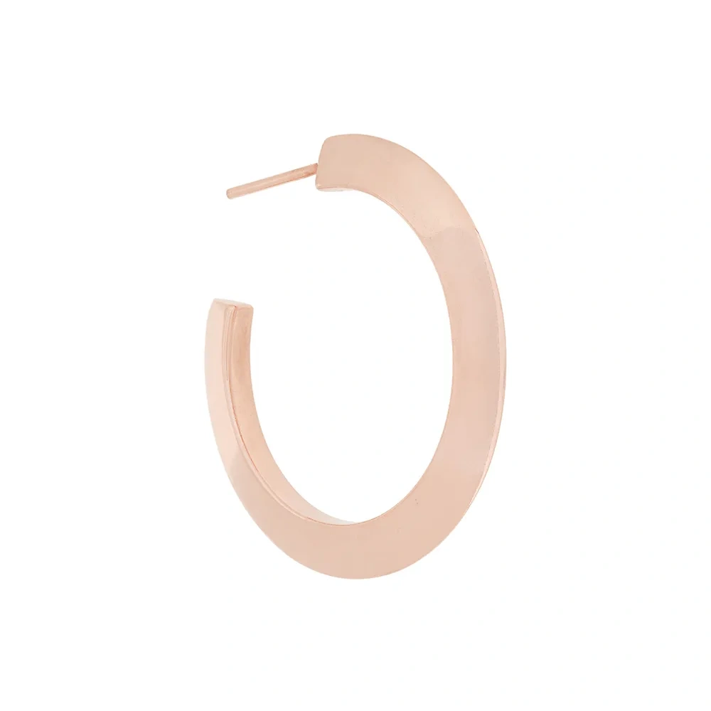 Моносерьга-кольцо среднего размера 'Else'