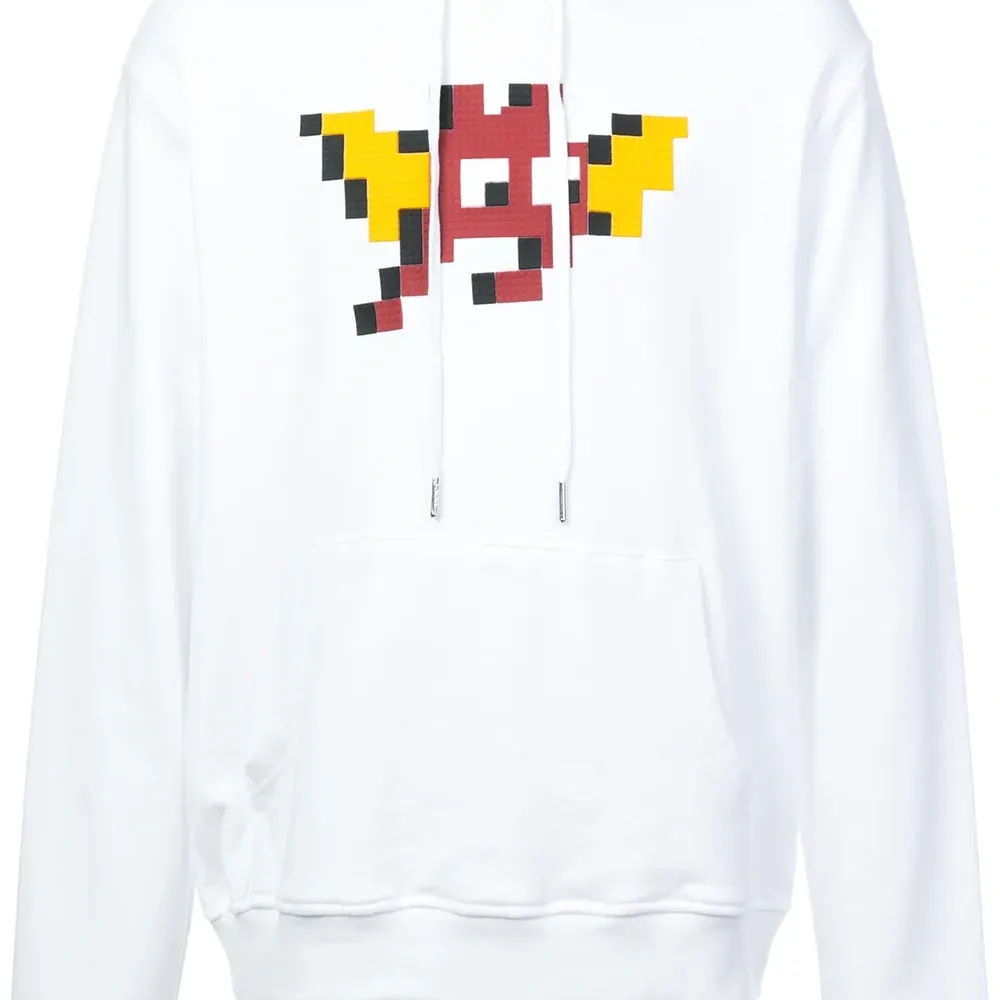 Толстовка с капюшоном и принтом 'Flying Bat'