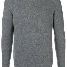 Свитер с круглым вырезом