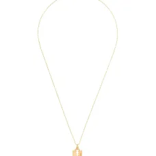 Колье с подвеской в виде лезвия