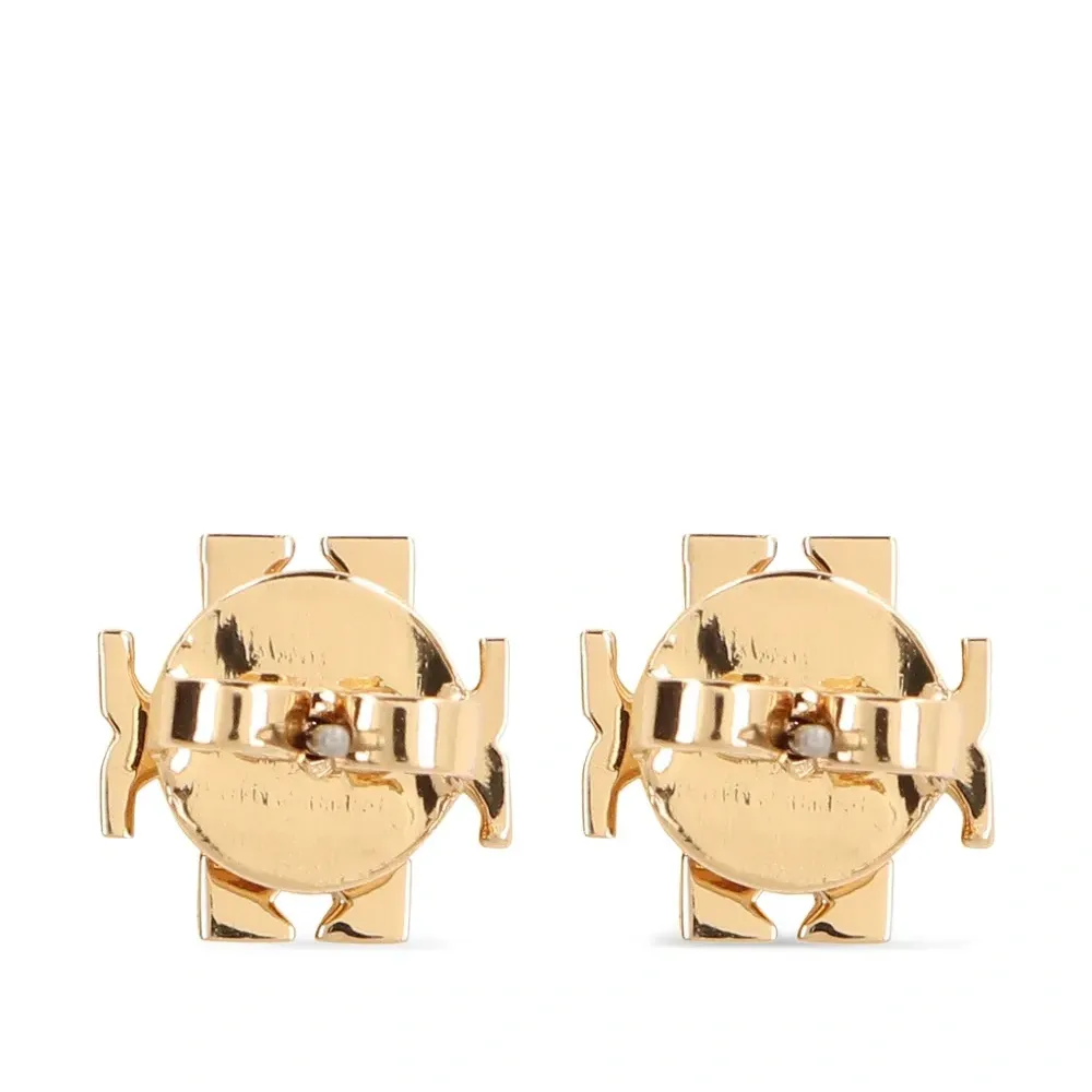 Серьги-гвоздики Miller с логотипом