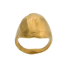 Кольцо No Ocean из желтого золота