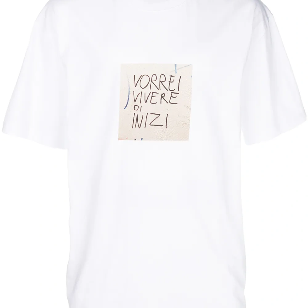 Футболка с принтом