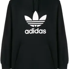 Толстовка с капюшоном и принтом логотипа