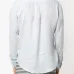 Long sleeved linen top