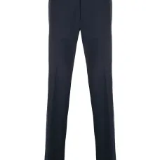 Plain tailored trousers