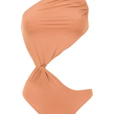 One shoulder swimsuit