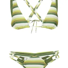 Striped bikini