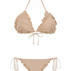 Ruched bikini set