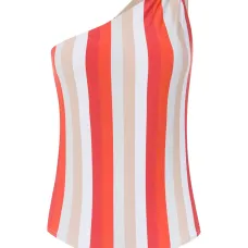 One shoulder swimsuit