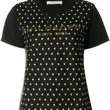 Сетчатая футболка в горох Сетчатая футболка в горох