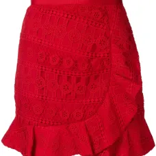 Асимметричное платье с оборкой Асимметричное платье с оборкой