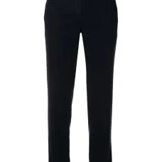 cuff cropped trousers