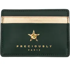 star embellished cardholder