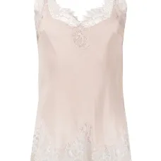 Топ с кружевной отделкой