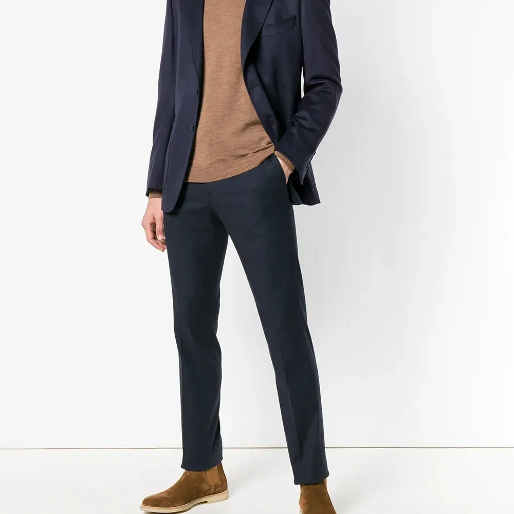 Брюки кроя слим с узором