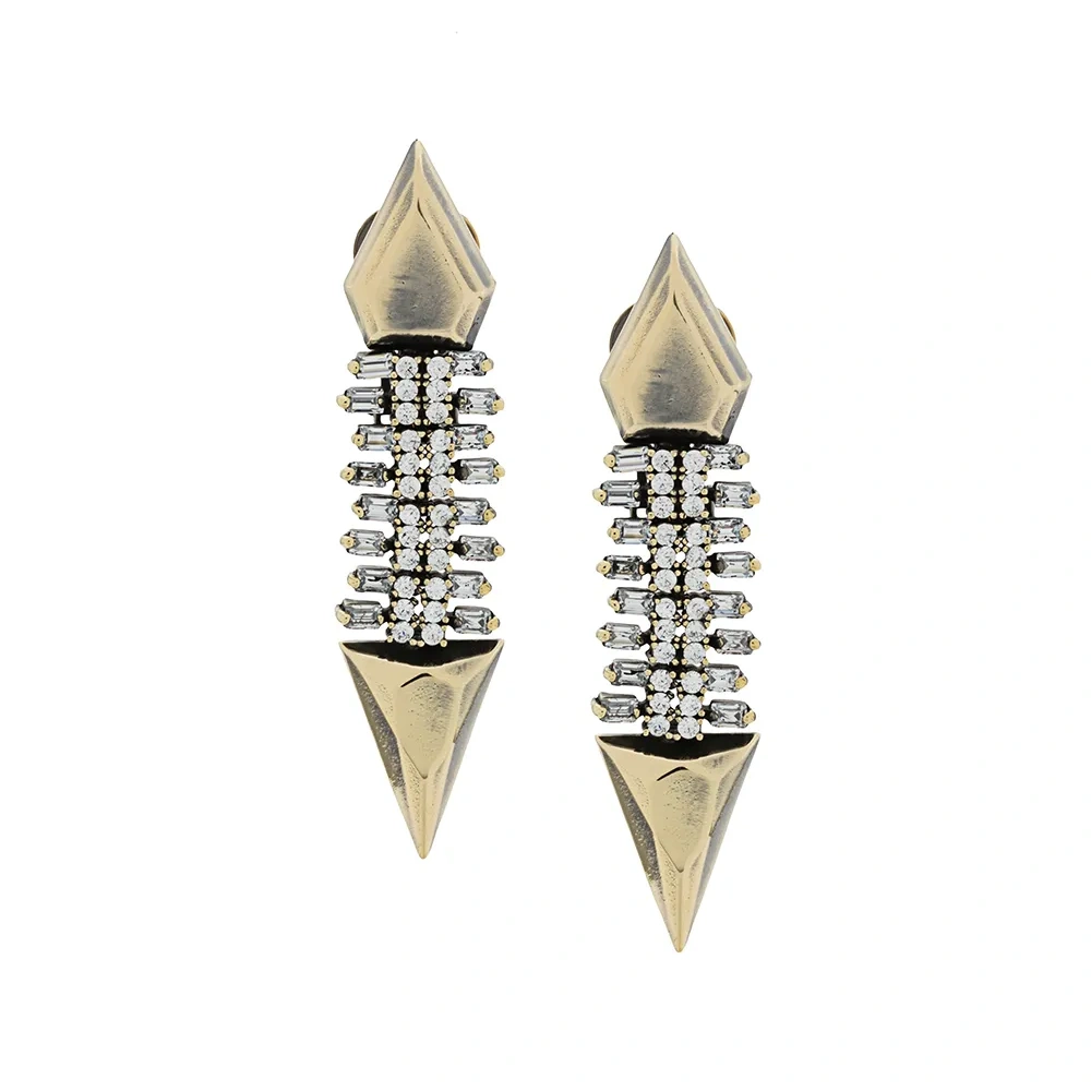 Серьги 'White Eclipse'