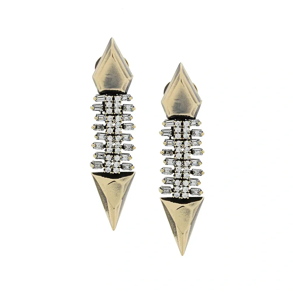 Серьги 'White Eclipse'