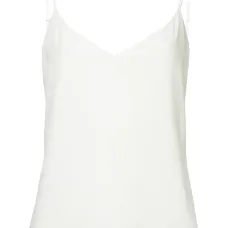 Топ на бретельках с V-образным вырезом