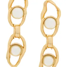 Серьги 'Liquid' цепочного дизайна