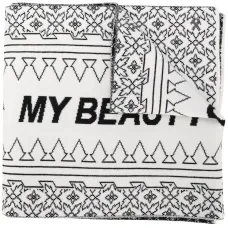 Шарф с узором