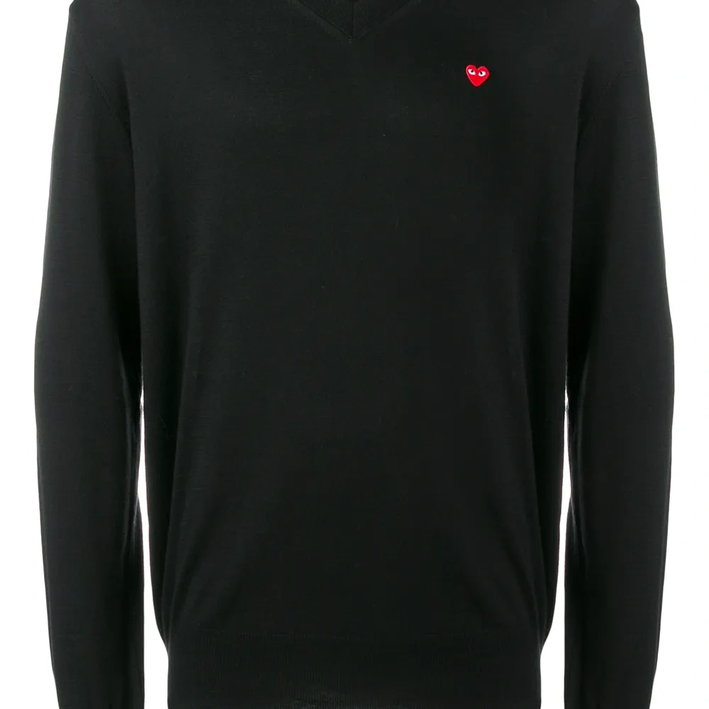 Джемпер с контрастным логотипом