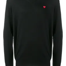 Джемпер с контрастным логотипом