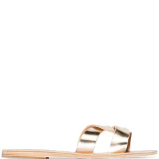 Сандалии Gold Desmos с перекрестными ремешками