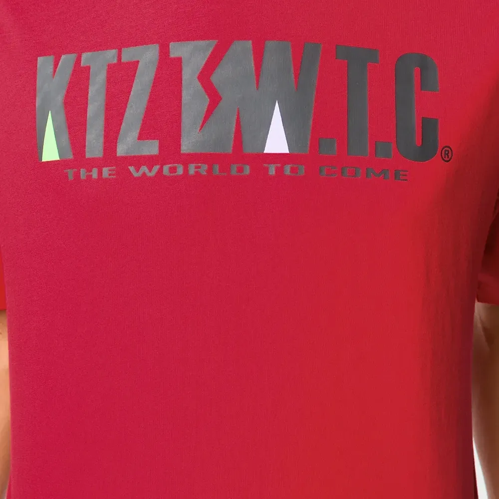 футболка с принтом логотипа