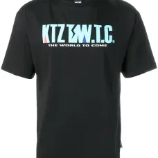 футболка с принтом логотипа