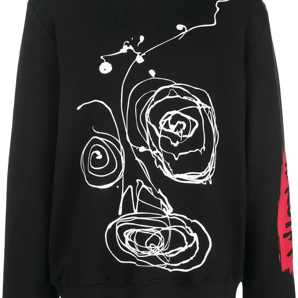 толстовка 'Drippy' с круглым вырезом