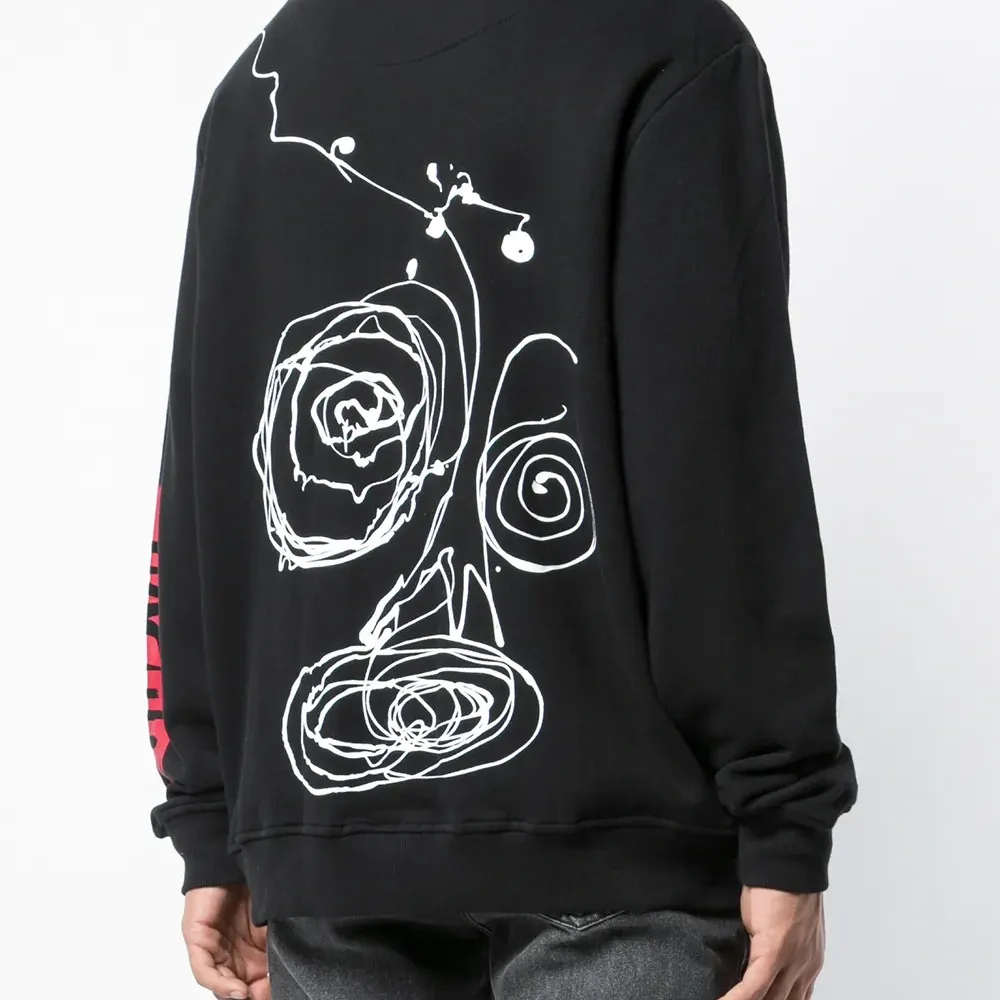 толстовка 'Drippy' с круглым вырезом