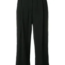 Укороченные брюки строгого кроя