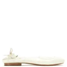 Балетки с эластичной отделкой