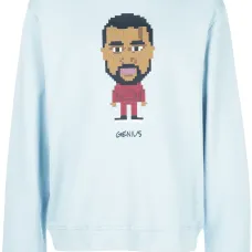 толстовка с принтом 'Genius'